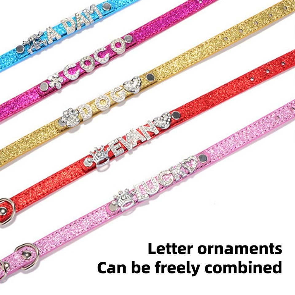 Personalized Bling Dog Collars high quality